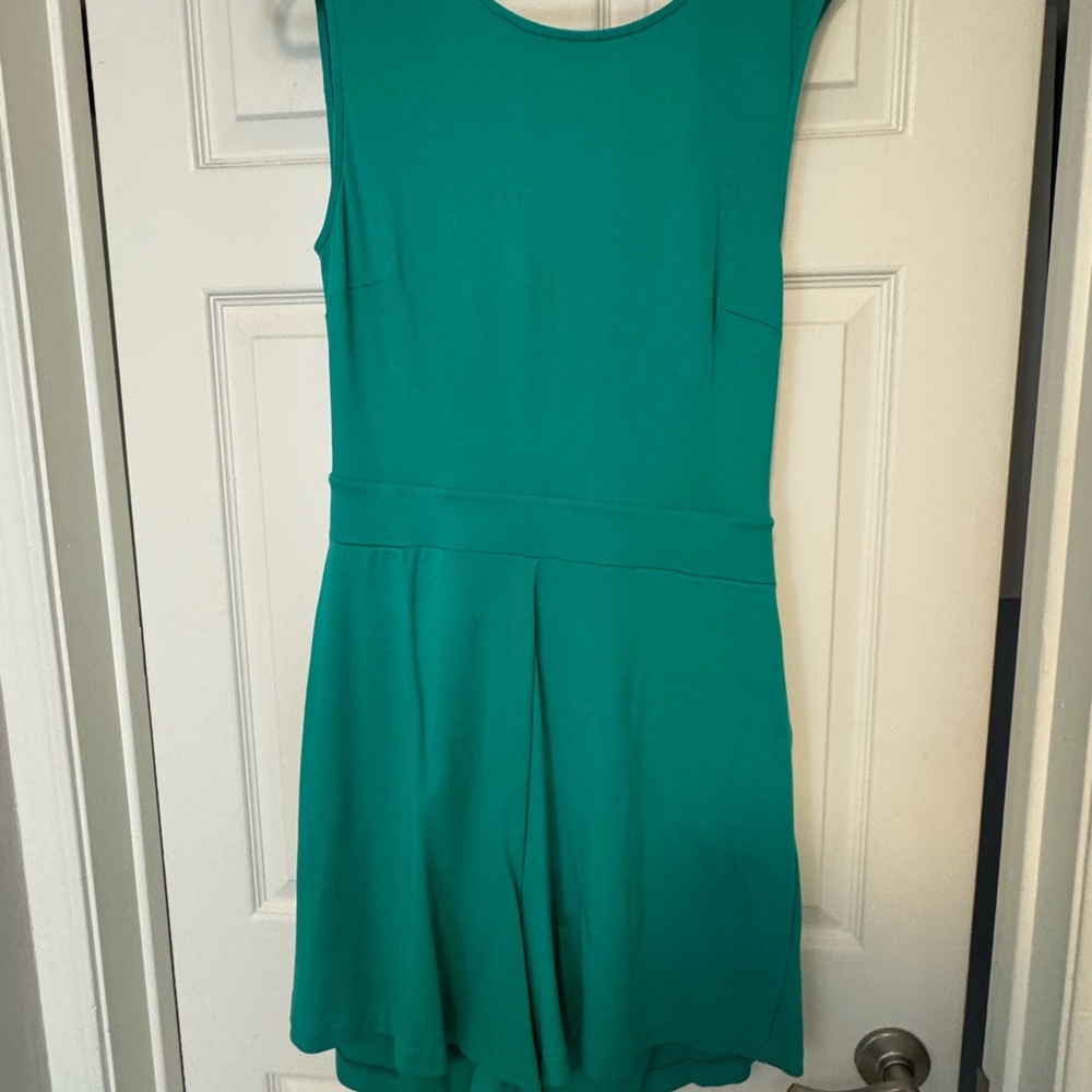 Elegant Green Romper